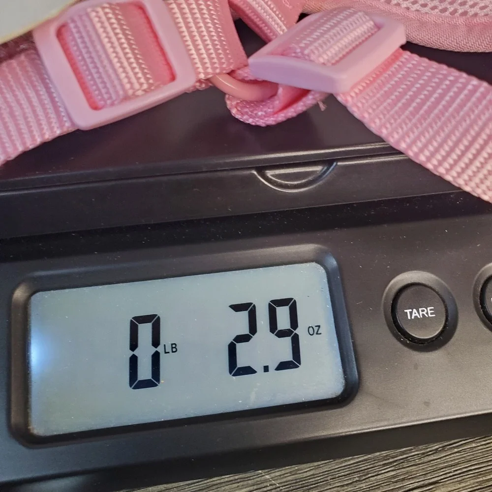 Pink And Orange Cheetah Animal Print SMALL Dog Harness - 10‎ - 15 lbs., 14 - 17